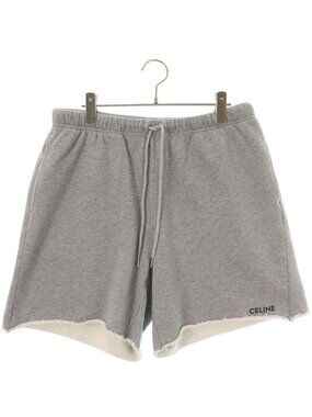 Celine Logo Embroidery Shorts XL
